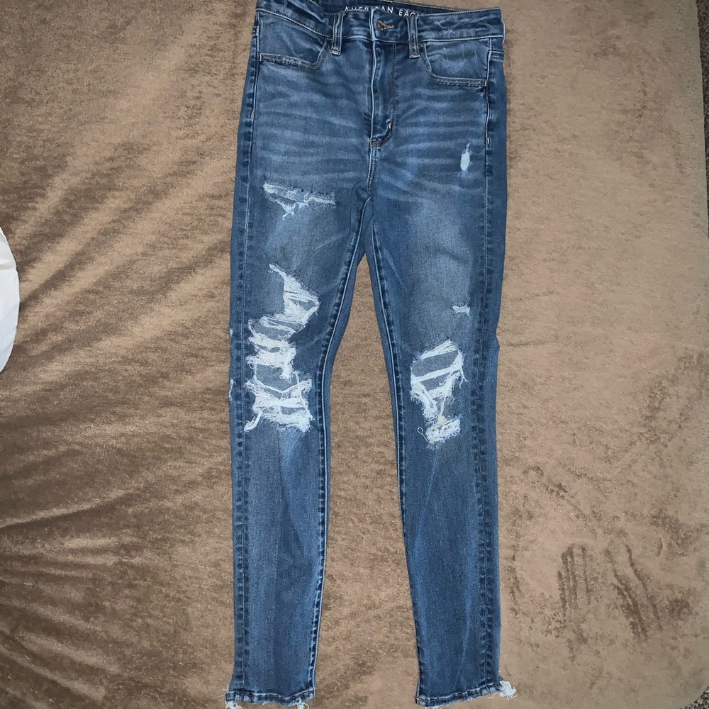 American Eagle high rise jeans
